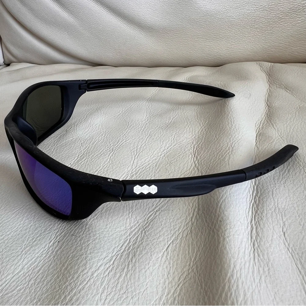 All Terrain Outfitters Polarized Black Sunglasses with Blue Lenses
